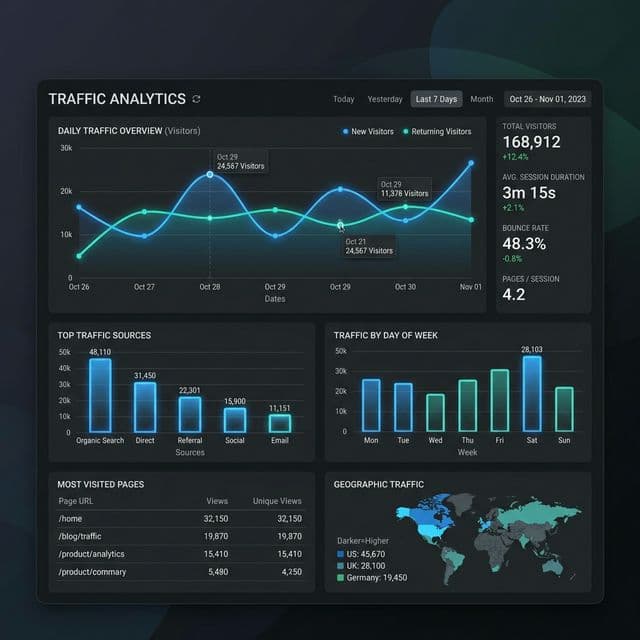 TRAFFIC DATA ANALYZER